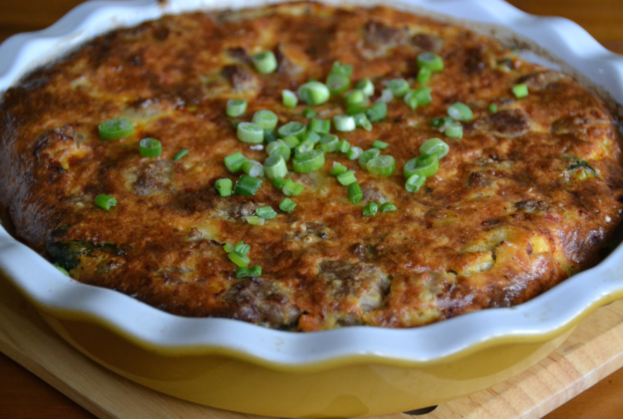 pimento cheese crustless quiche