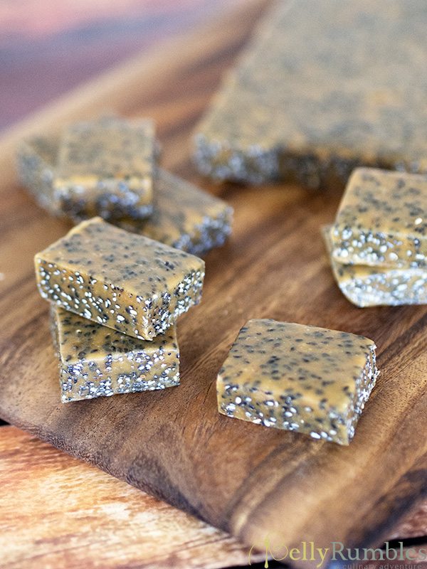 black sesame caramel