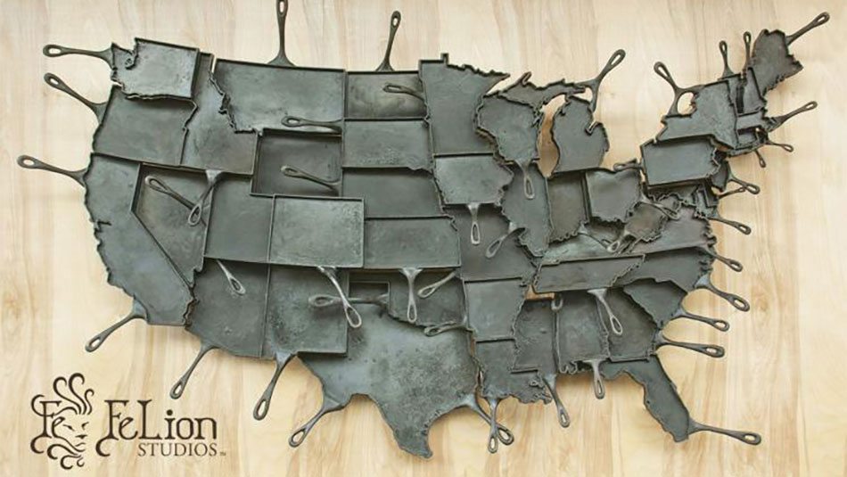 state-shaped-cast-iron-skillets