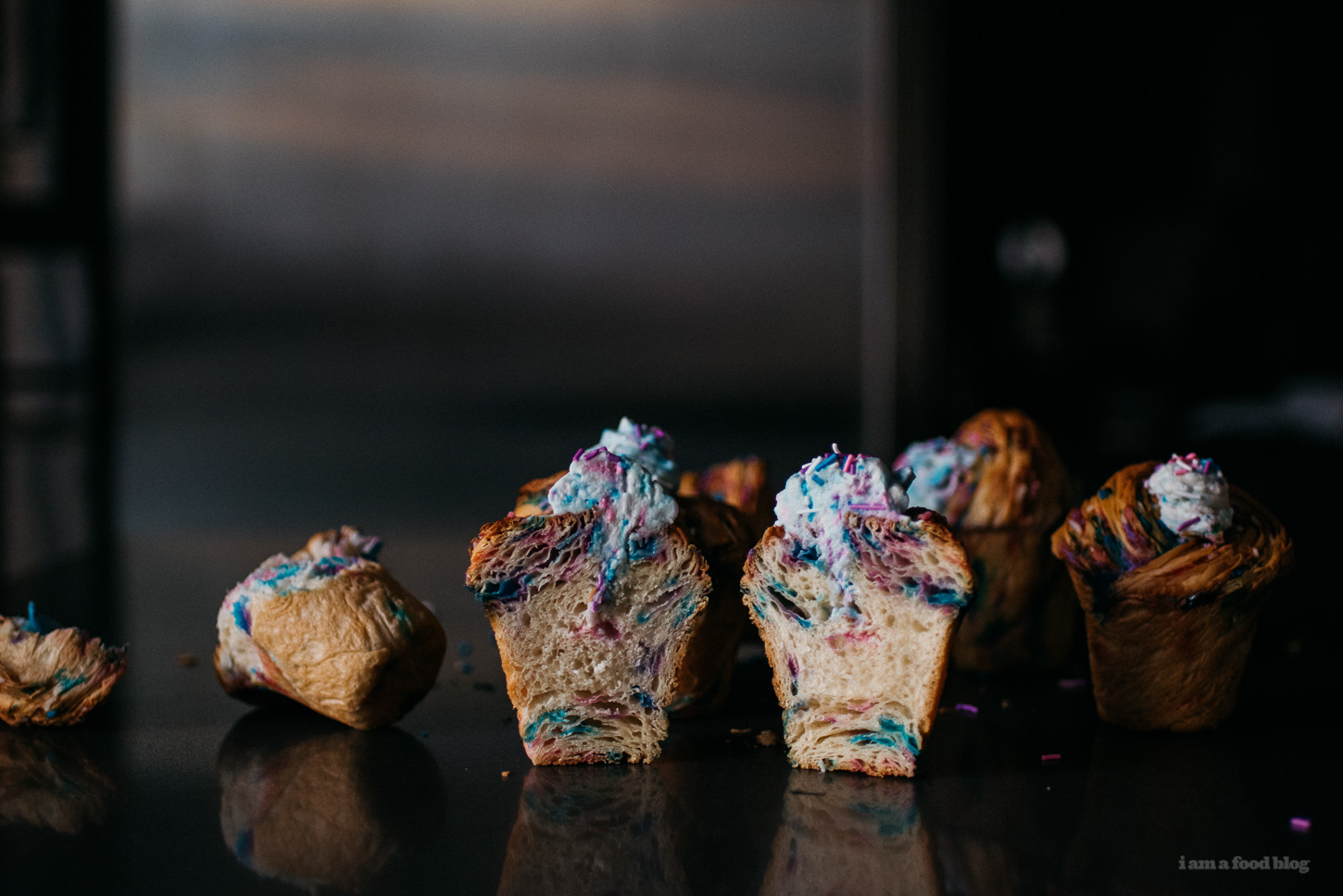 funfetti cruffins