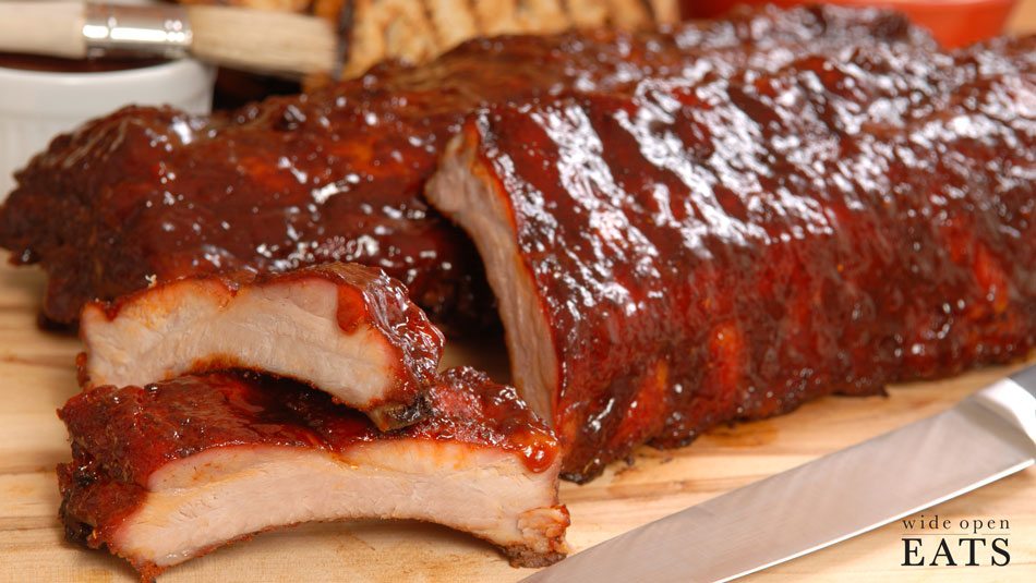 Strawberry-Glazed-Pork-Ribs