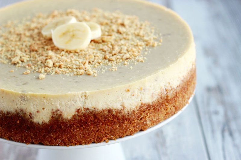 banana cheesecake