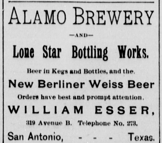 alamo brewing ad