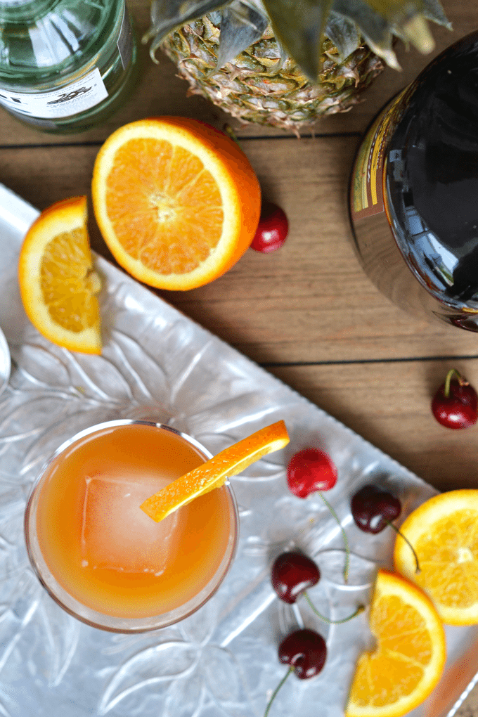 mai tai tropical drink