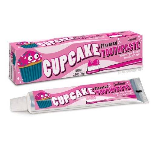 Cupcake toothpaste