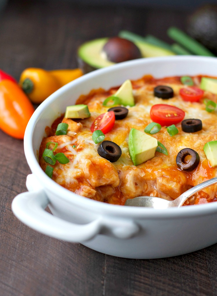 chicken enchilada casserole 