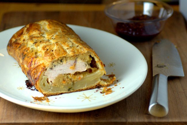 Turkey & Stuffing En Croute
