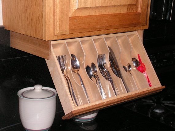 organize silverware