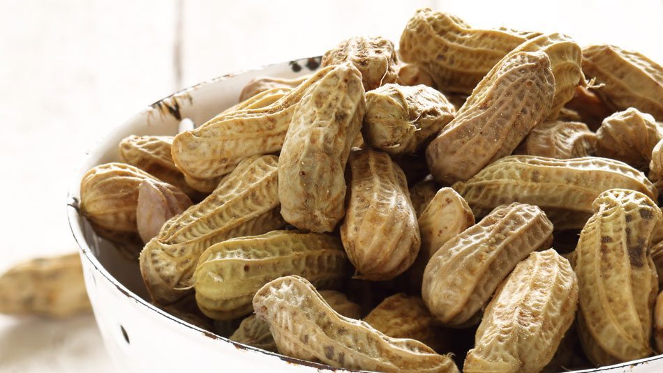 boiled peanuts