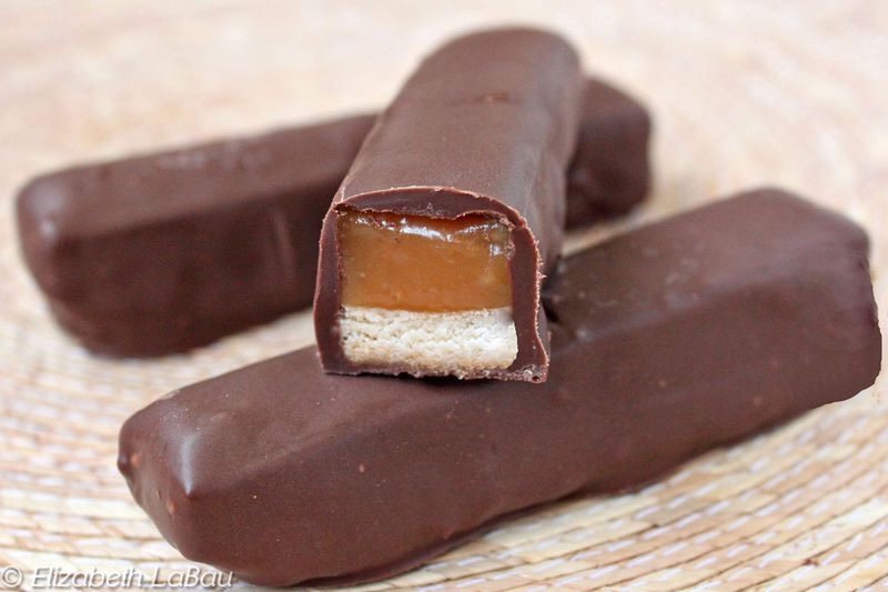 Homemade candy bars 