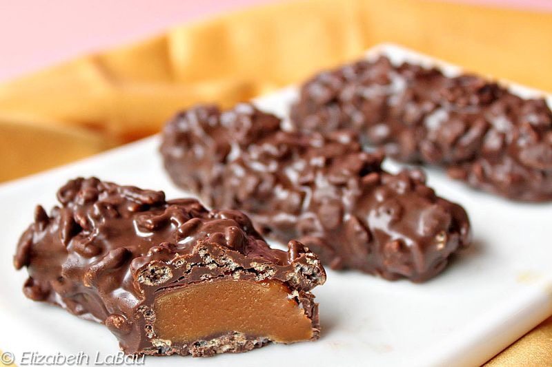 Homemade candy bars
