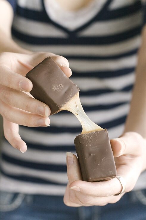 Homemade candy bars 