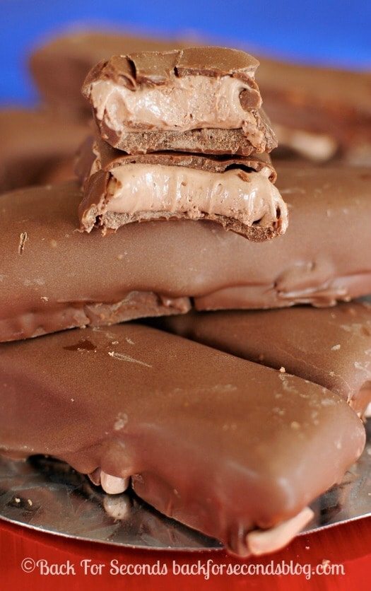 Homemade candy bars