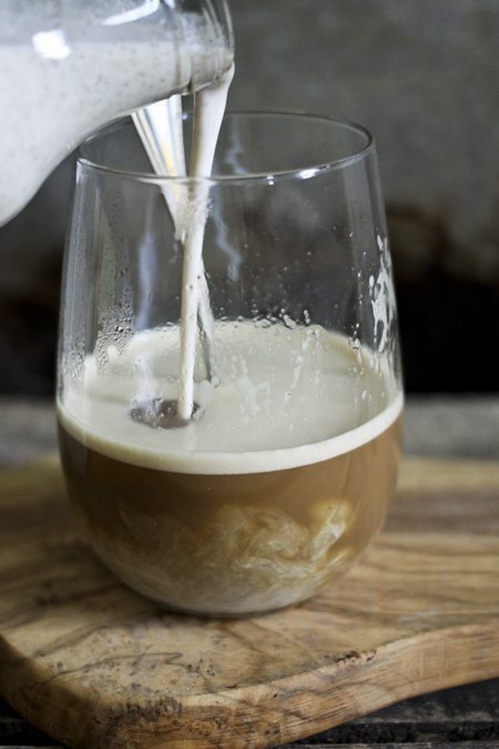 Homemade coffee creamer