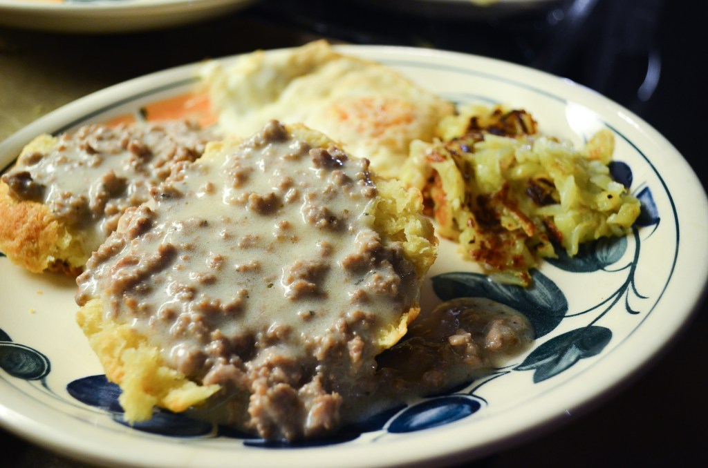 Biscuits and gravy