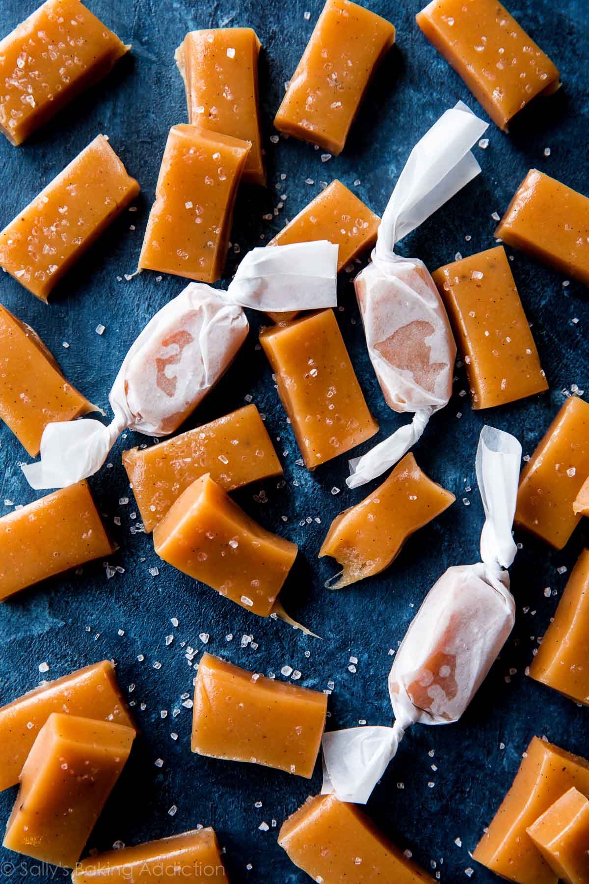 sea salt caramels