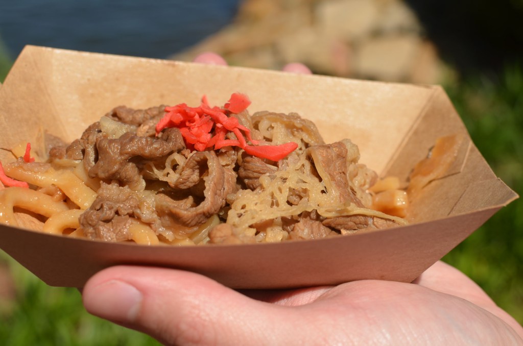 Ginger Beef Yakiudon