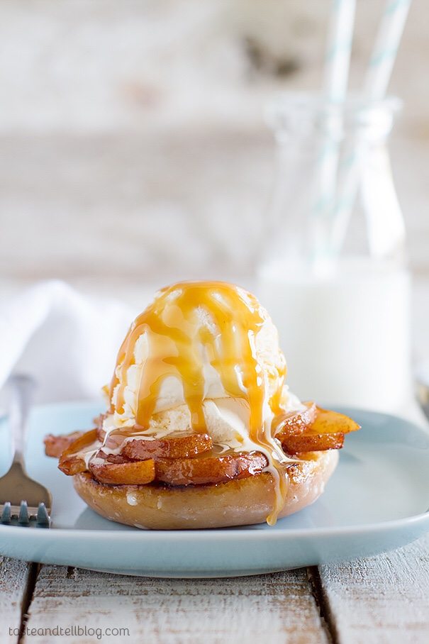 Grilled dessert