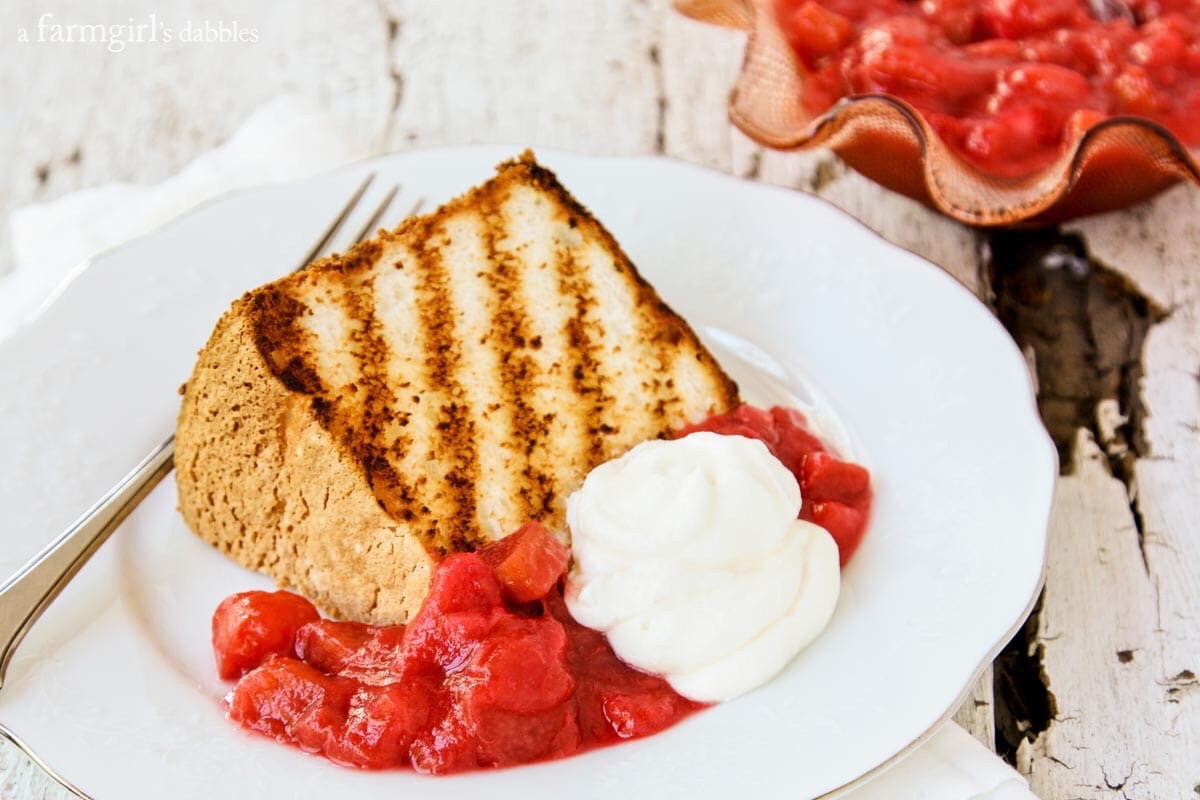 Grilled desserts