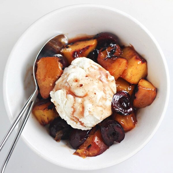 Grilled desserts 