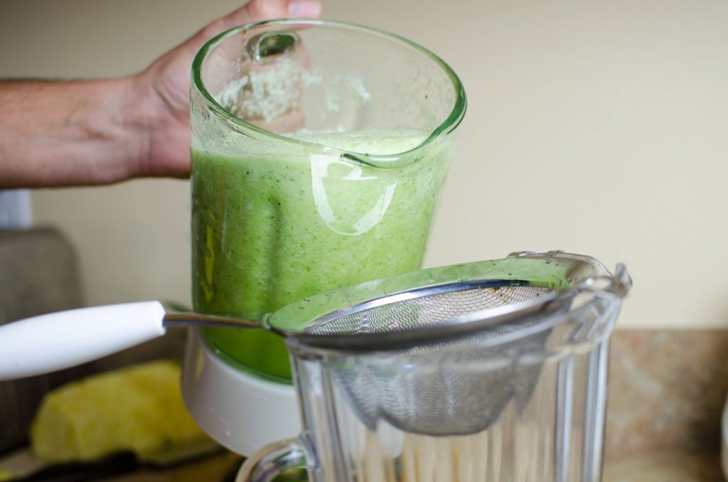 Cucumber-Straining
