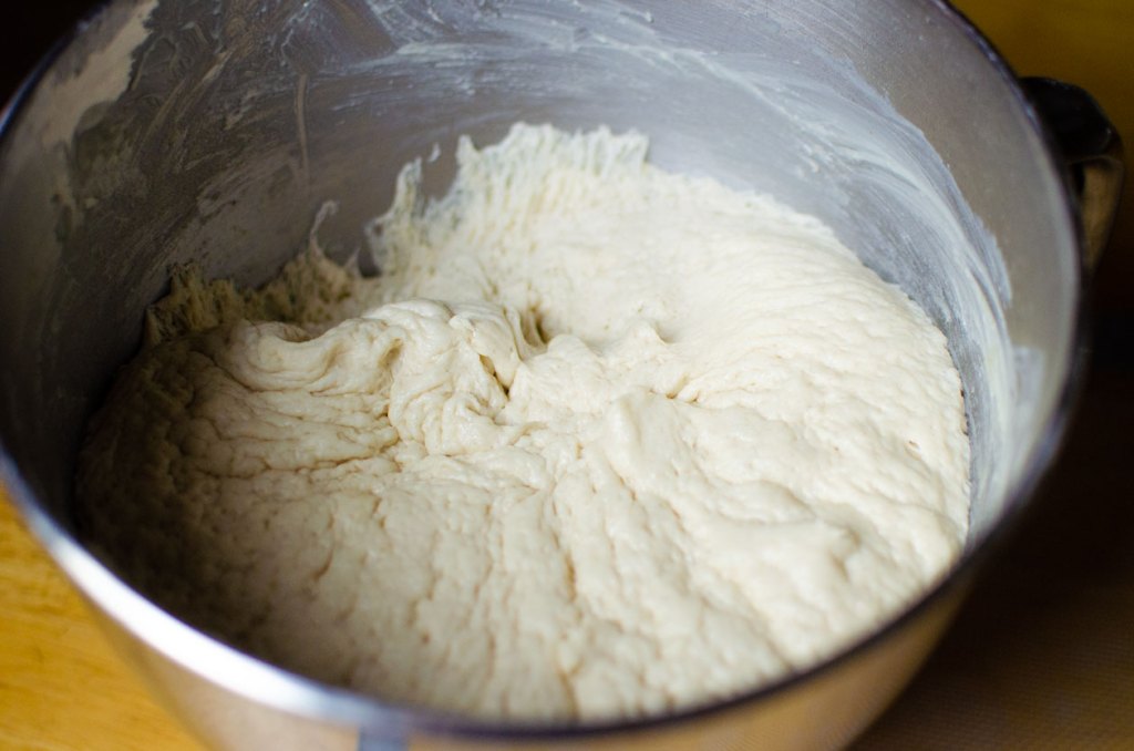 Pretzel Dough In Bowl