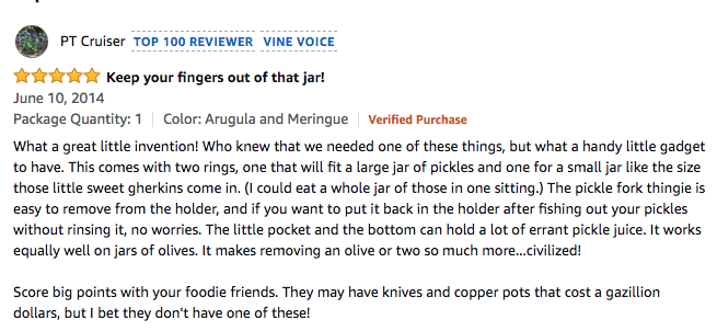 Pickle Fork Reviews