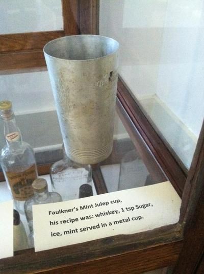 william faulkner's mint julep