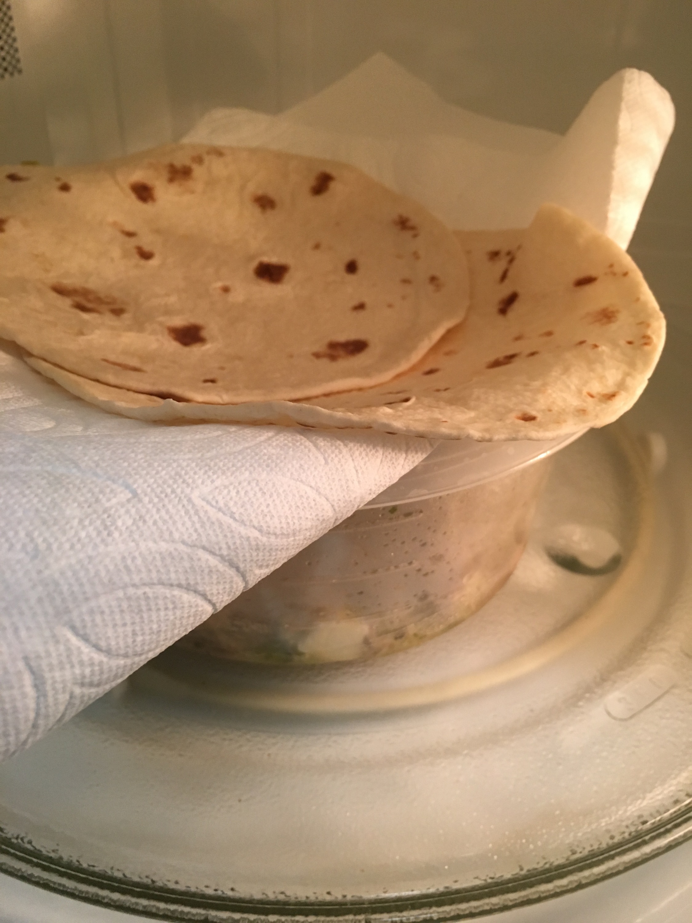 Leftover Taco Microwave Hack