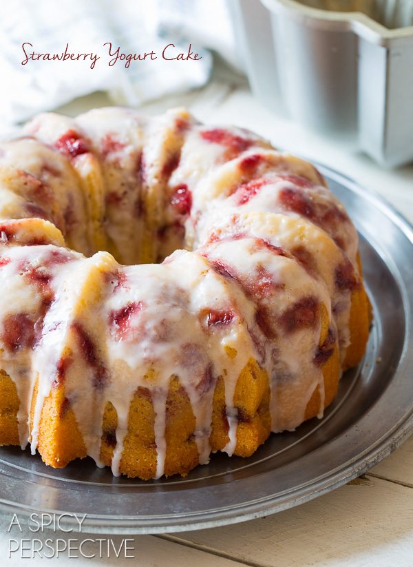 strawberry-bundt-cake-recipes