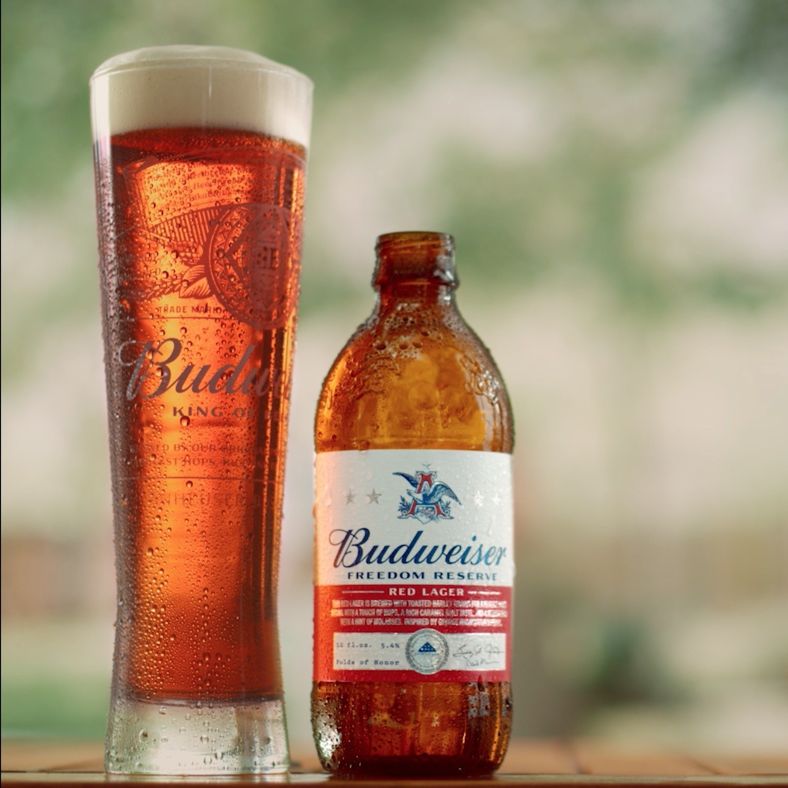 Budweiser Freedom Reserve Red Lager