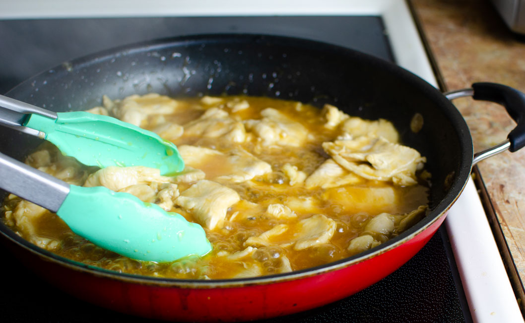 Cooking sauce for chicken