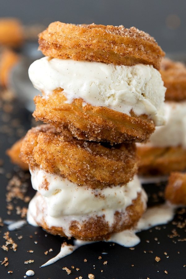 Churro ice cream