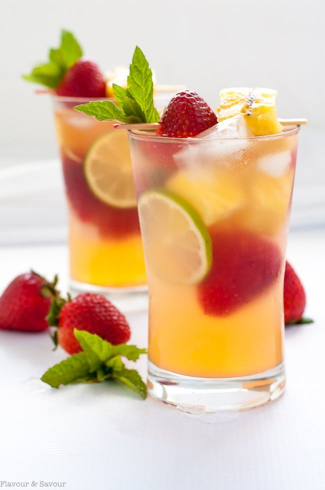 pineapple sangria