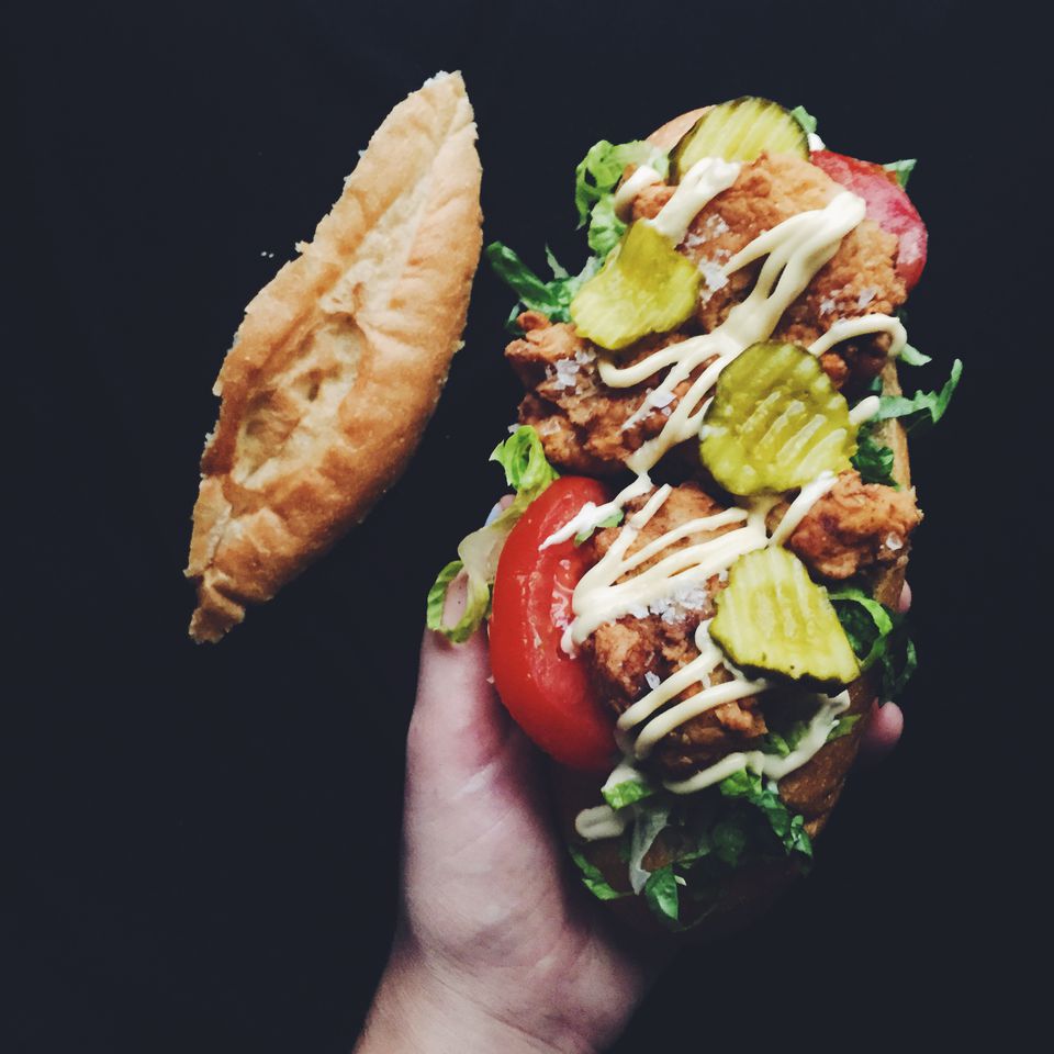 Chicken sandwich