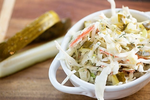 Pickle Slaw Coleslaw recipe