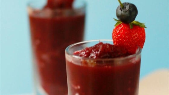 Wine slushie
