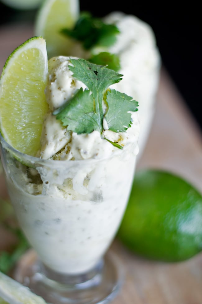 cilantro lime ice cream