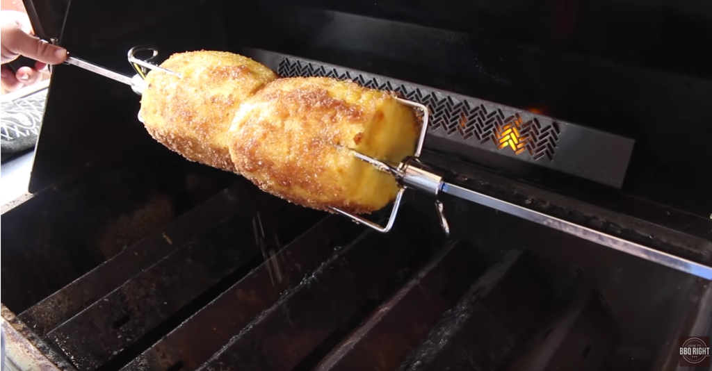 Pineapple on BBQ