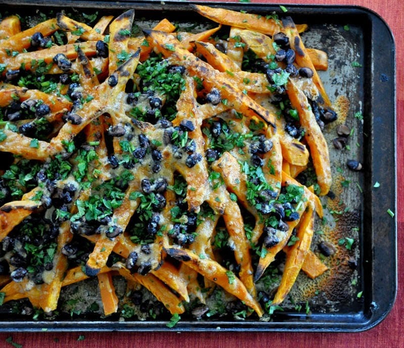 sweet potato nachos