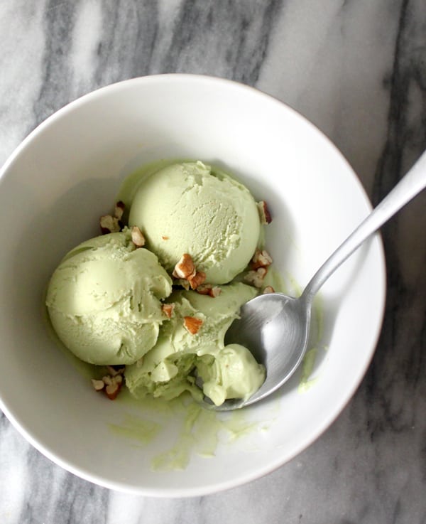 avocado ice cream
