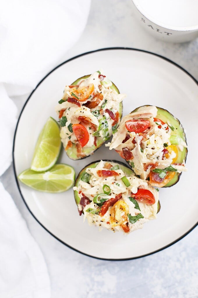 Stuffed avocado 