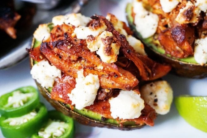 Stuffed avocado 