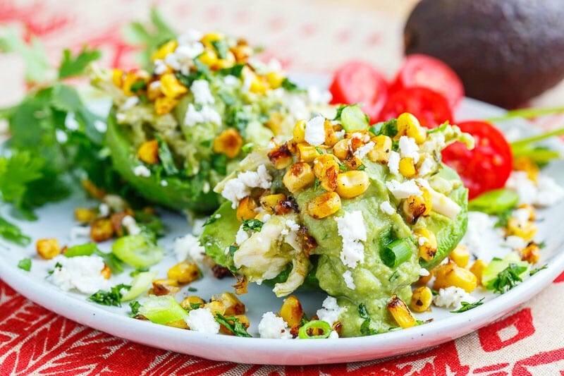 Stuffed avocado 