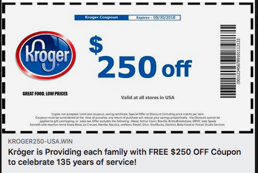 Kroger Coupon