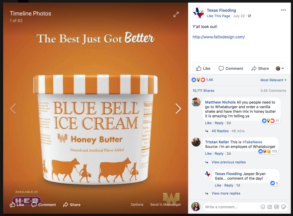 Whataburger Blue Bell