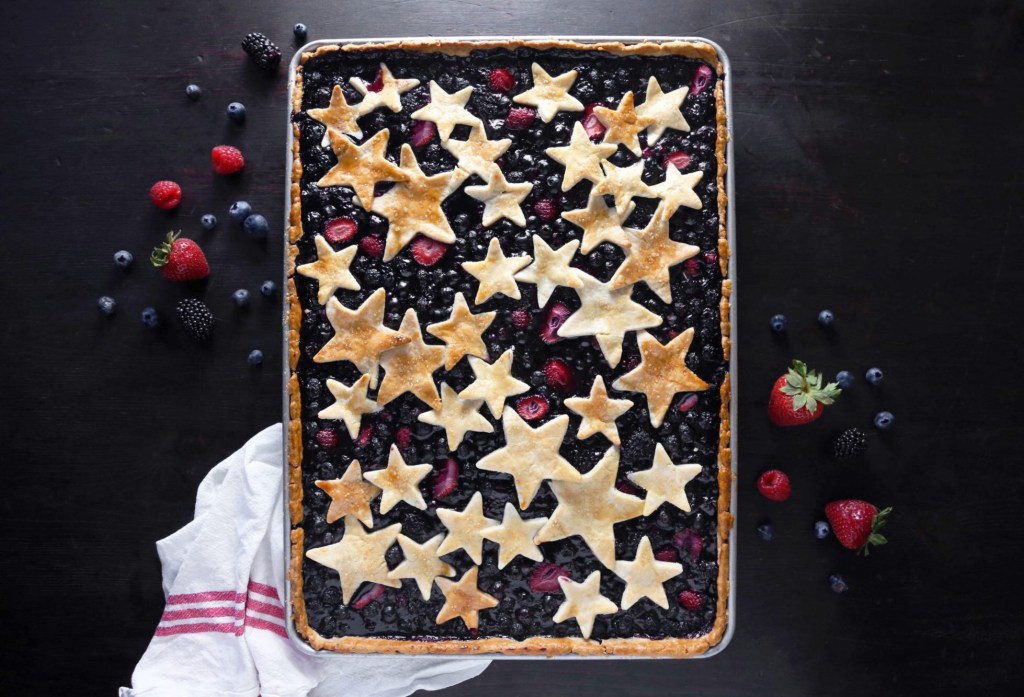 Slab pie 