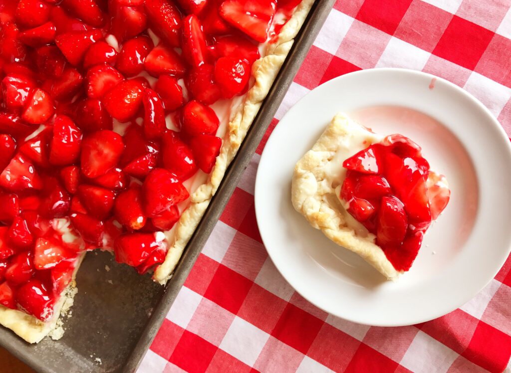 Slab pie