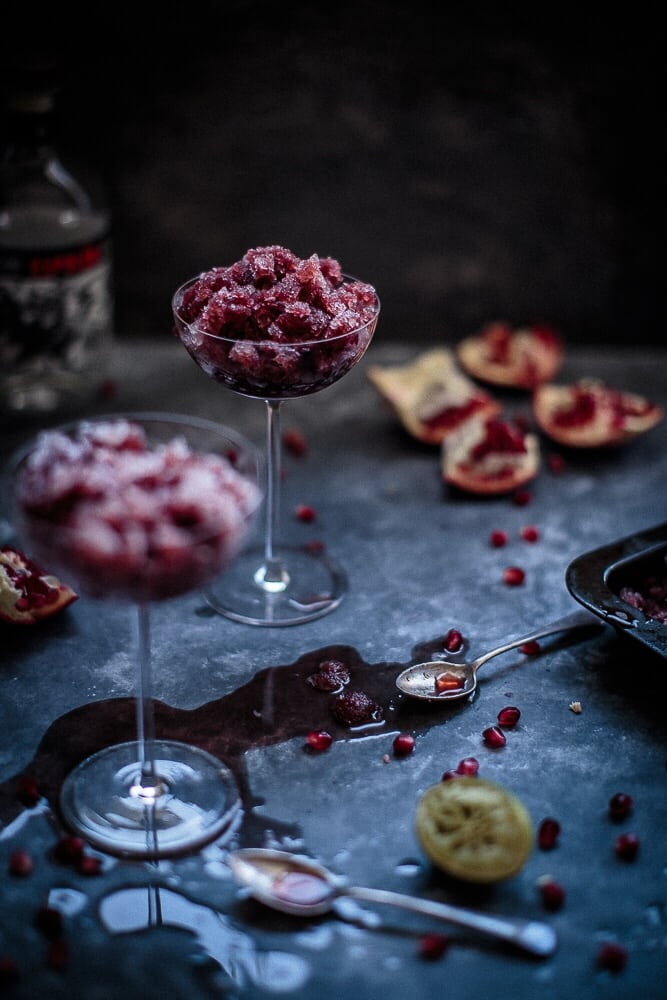 Boozy granita Boozy granita