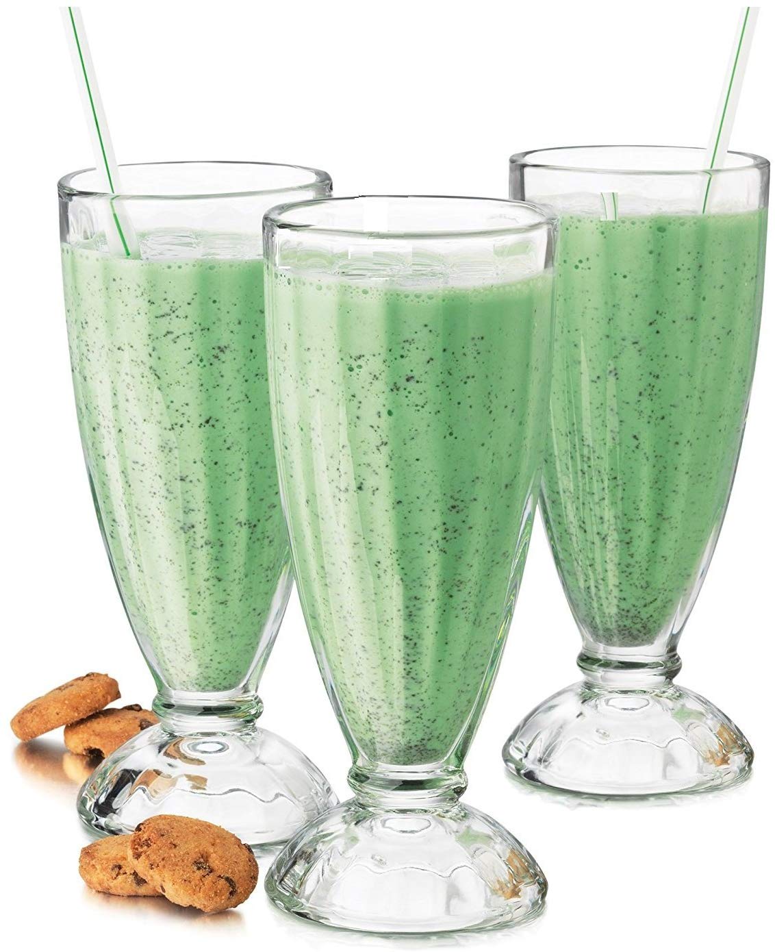 milkshake glasses